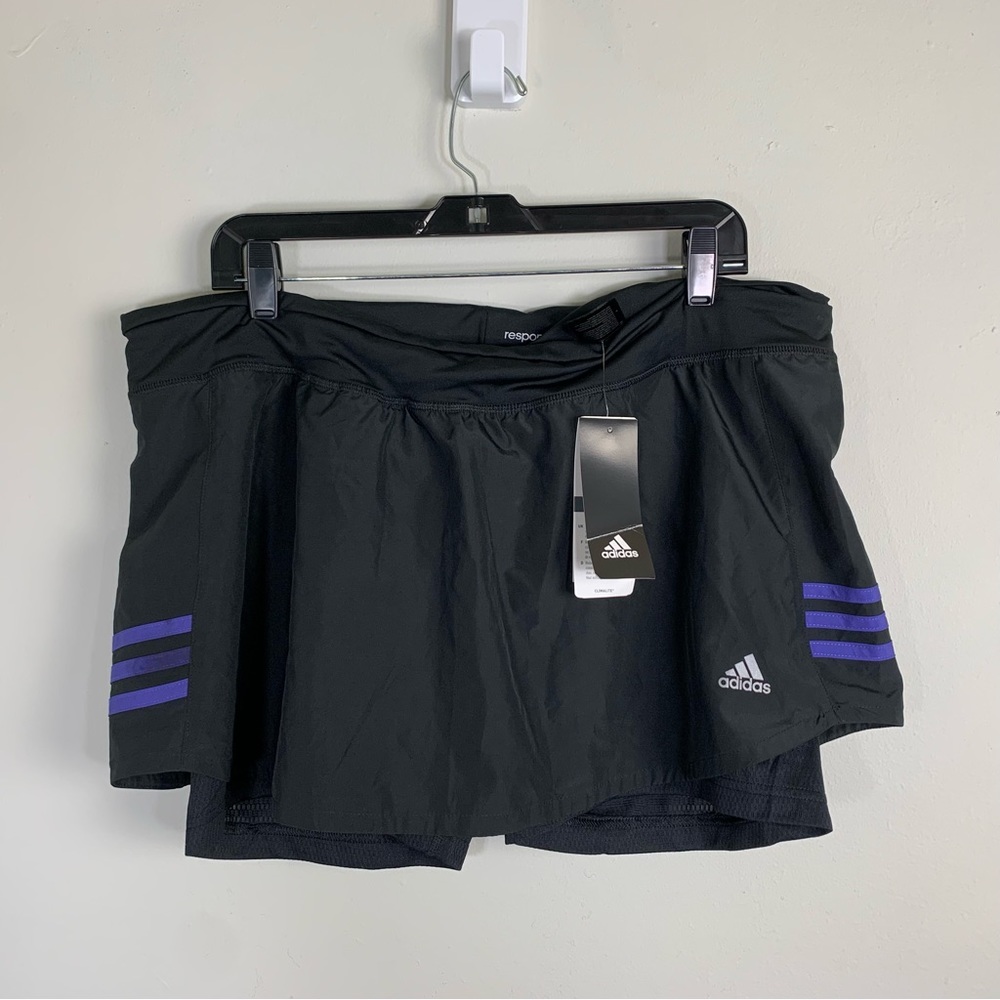 New Adidas’s Skort Black Purple XL Shorts